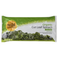 Wild Harvest Spinach, Organic, Cut Leaf, 16 Ounce