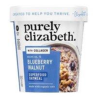 Purely Elizabeth Superfood Oatmeal, Blueberry Walnut, 2 Ounce
