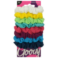Goody Ouchless Scrunchies, Comfortable Hold, 8 Each