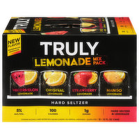 Truly Hard Seltzer, Lemonade, Mix Pack, 12 Each