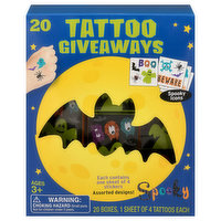 Mello Smello Stickers, Tattoo Giveaways, Spooky, 20 Each