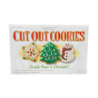 Complete Recipe Frozen Cut Out Holiday Cookies, 20 Ounce