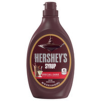 Hershey's Syrup, Fat Free, Mildly Sweet Chocolate, Special Dark, 22 Ounce