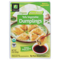 Nasoya Dumplings, Organic, Tofu Vegetable, Plant-Based, 9 Ounce