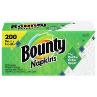 Bounty Napkins, 1-Ply, 200 Each