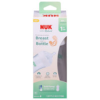 Nuk Simply Natural Bottle, Silicone, Medium, 1 Month+, 9 Ounce, 1 Each