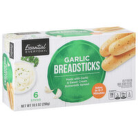 Essential Everyday Breadsticks, Garlic, 6 Each