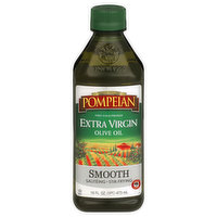 Pompeian Olive Oil, Extra Virgin, Smooth, 16 Fluid ounce