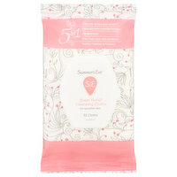 Summer's Eve Cleansing Cloths, Sheer Floral, 5 in 1, 32 Each