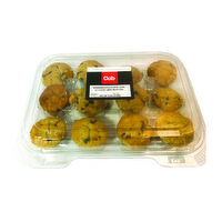 Cub Bakery Banana Chocolate Chip Mini Muffins, 12 Each