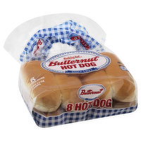 Butternut Enriched Buns, Hot Dog, 8 Each