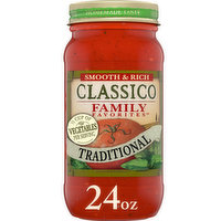 Classico Traditional Smooth & Rich Pasta Sauce, 24 Ounce