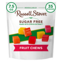 Russell Stover sugar free Sugar Free Fruit Chews, 7.5 oz. bag (≈ 35 pieces), 7.5 Ounce