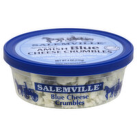 Salemville Cheese, Crumbles, Amish Blue, 4 Ounce