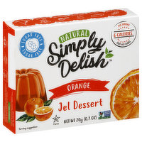 Simply Delish Jel Dessert, Orange, 20 Gram