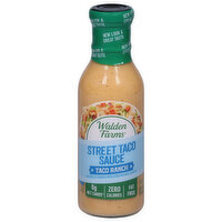 Walden Farms Street Taco Sauce, Taco Ranch, 12 Fluid ounce