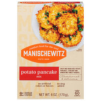 Manischewitz Pancake Mix, Potato, 6 Ounce