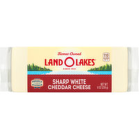 Land O Lakes Sharp White Cheddar Cheese, 8 Ounce
