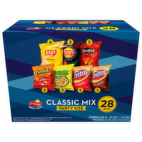 Frito Lay Snacks, Classic Mix, Party Size, Variety Packs, 28 Each