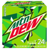 Mtn Dew Soda, 24 Each