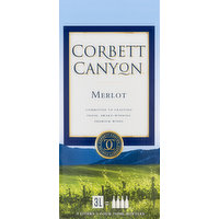 Corbett Canyon Merlot, California, 3 Litre