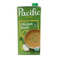 Pacific Foods Organic Free Range Chicken Broth, 32 Ounce