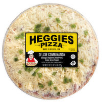 Heggie's Deluxe Combination Pizza, 21 Ounce