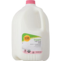 Wild Harvest Milk, Fat Free, 1 Gallon
