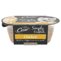 Cesar Simply Crafted Canine Cuisine Complement, Chicken, 1.3 Ounce