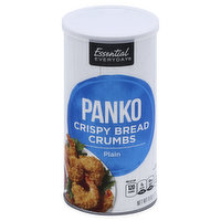 Essential Everyday Bread Crumbs, Crispy, Panko, Plain , 8 Ounce