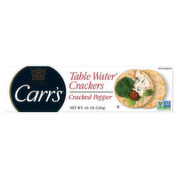 Carr's Crackers, Cracked Pepper, 4.25 Ounce
