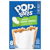 Pop-Tarts Toaster Pastries, Crisp Apple, Frosted, 8 Each