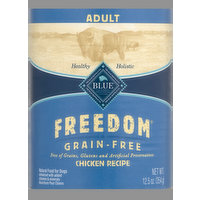 Blue Buffalo Dog Food, Grain Free, Adult, Chicken Recipe, 12.5 Ounce