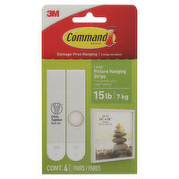 Command Picture Hanging Strips, Large, 4 Each