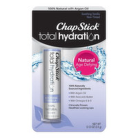 ChapStick Total Hydration Lip Care, Soothing Vanilla, Non-Tinted, Natural, 0.12 Ounce