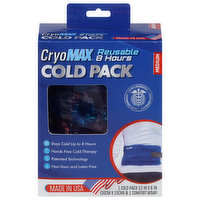 CryoMax Cold Pack, 8 Hour, Reusable, Medium, 1 Each