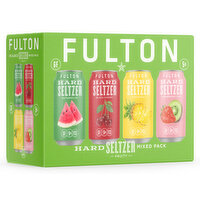 Fulton Hard Seltzer, Variety Pack, 12 Pack, 144 Fluid ounce