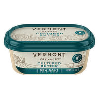 Vermont Creamery Cultured Butter, Sea Salt, 8 Ounce