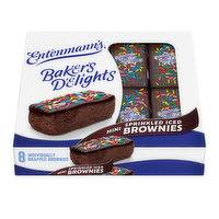 Entenmann's Baker's Delight Chocolate Brownies, 8 Each
