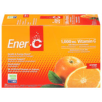 Ener-C Multivitamin Drink Mix, Vitamin C, 1000 mg, Orange, 30 Each