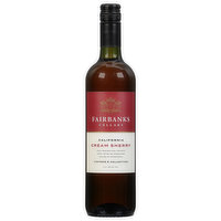 Fairbanks Cellars Cream Sherry, California, 1 Each