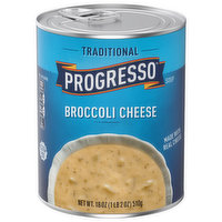 Progresso Soup, Broccoli Cheese, Traditional, 18 Ounce