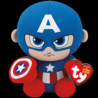 Ty Captain America Regular Beanie Baby, 1 Each