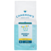 Cameron's Coffee, Smooth, Ground, Light Roast, Breakfast Blend, 12 Ounce