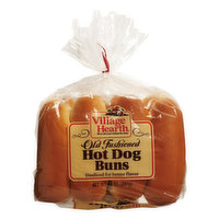 Village Hearth Hot Dog Buns, Old Fashioned