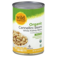 Wild Harvest Cannellini Beans, Organic, 15 Ounce