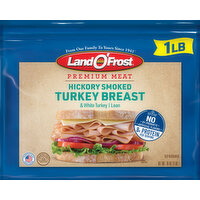 Land O'Frost Land O' Frost Turkey Breast & White Turkey Lean Hickory Smoked, 16 Ounce