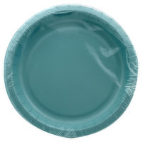 Sensations Performa Plates, Spa Blue, 8-1/2 Inch, 10 Each
