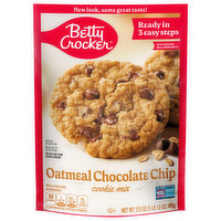 Betty Crocker Cookie Mix, Oatmeal Chocolate Chip, 17.5 Ounce