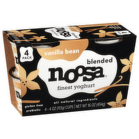 Noosa Finest Yoghurt, Vanilla Bean, Blended, 4 Pack, 4 Each